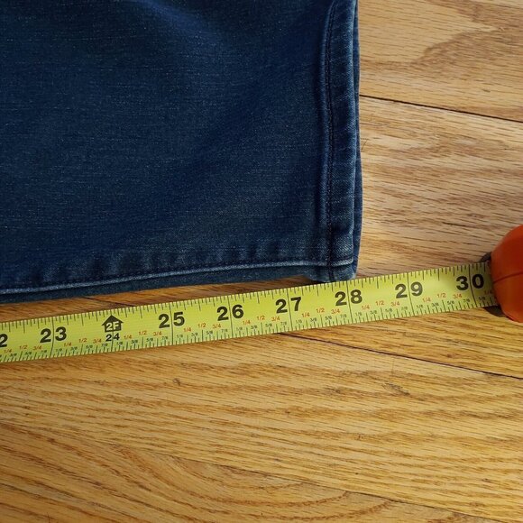 Old Navy Women's Size 18 Rockstar Super Skinny Ankle Jeans  Blue Cotton Blend - Picture 6 of 13